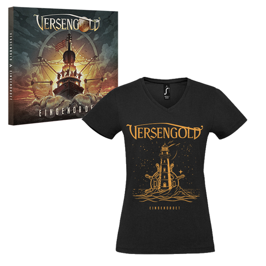 "Eingenordet" CD + T-Shirt (tailliert) Bundle | Versengold