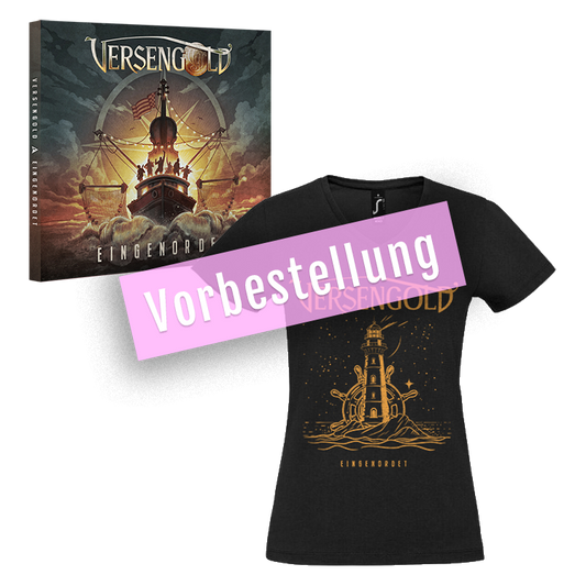 "Eingenordet" CD + T-Shirt (tailliert) Bundle | Versengold