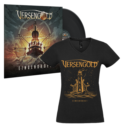 "Eingenordet" Vinyl + T-Shirt (tailliert) Bundle | Versengold