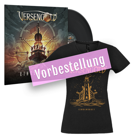 "Eingenordet" Vinyl + T-Shirt (tailliert) Bundle | Versengold