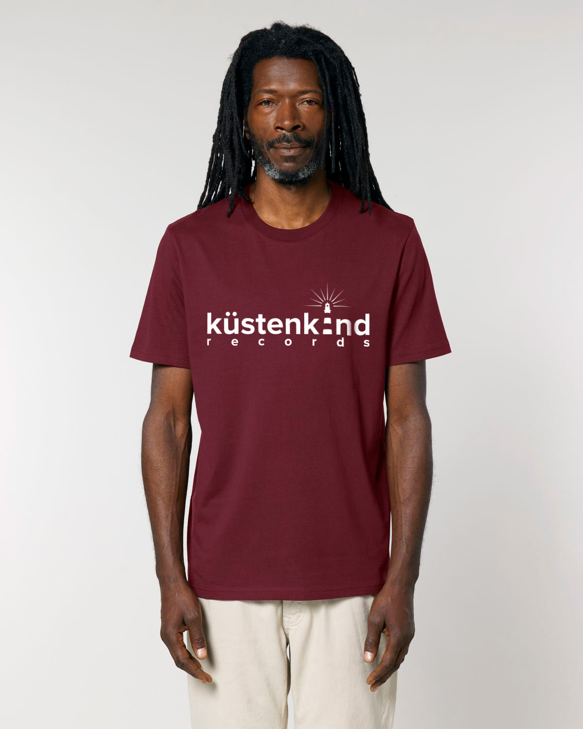 Logo T-Shirt weinrot