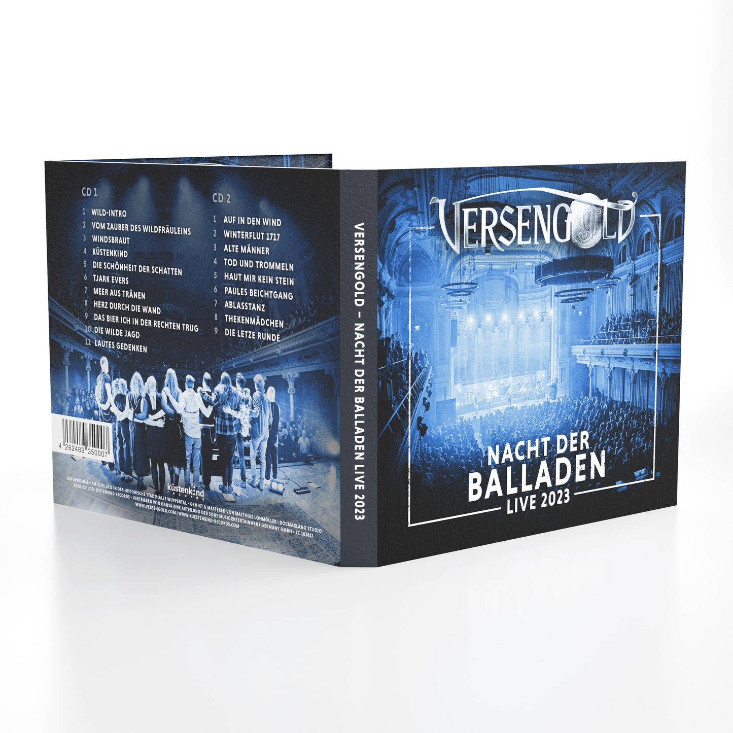 "Nacht der Balladen Live 2023" Doppel-CD | Versengold