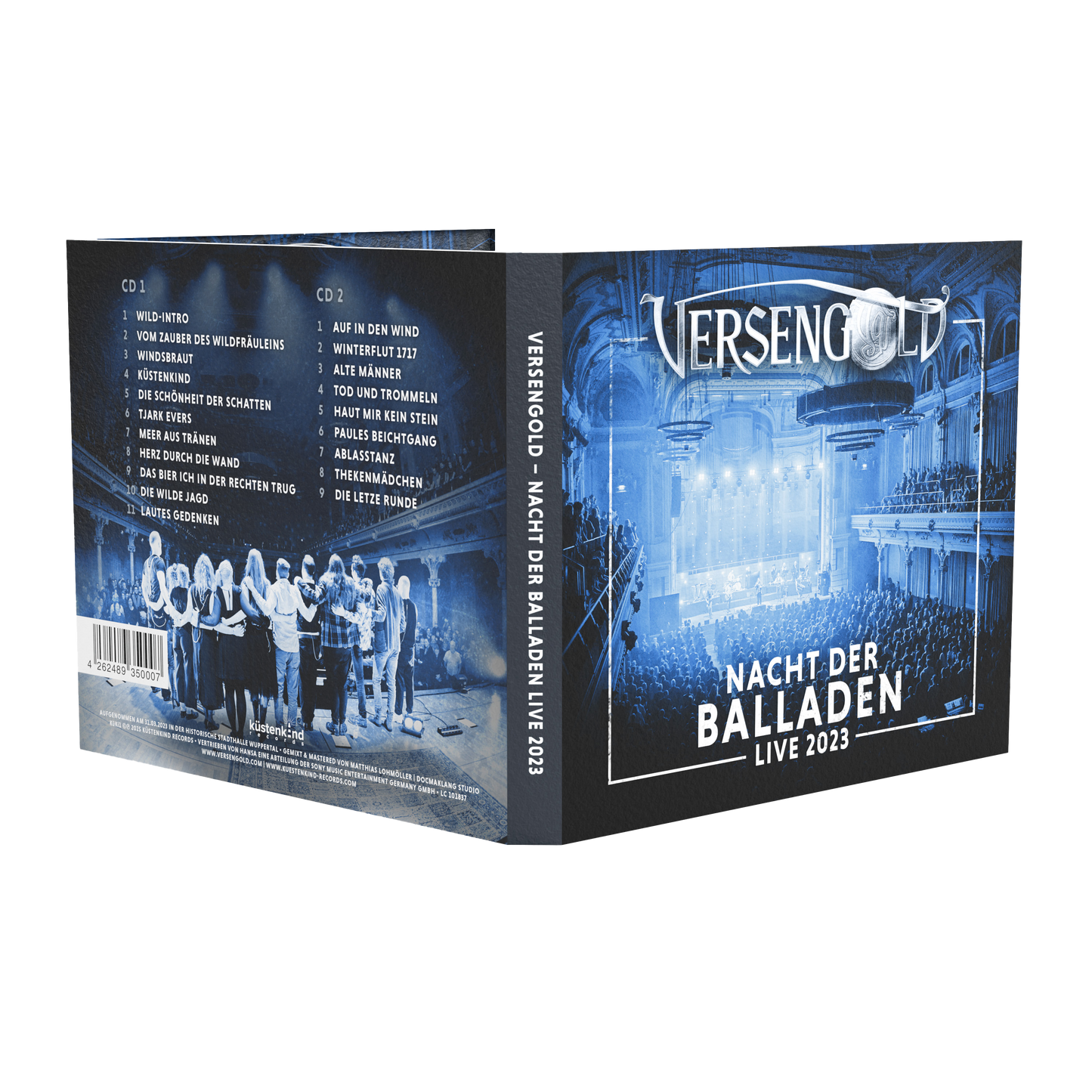 "Nacht der Balladen Live 2023" Doppel-CD | Versengold