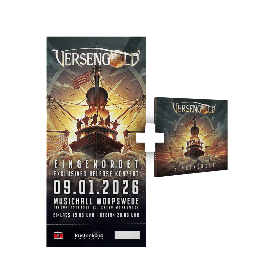 "Eingenordet" Release-Konzert + CD Bundle | Versengold
