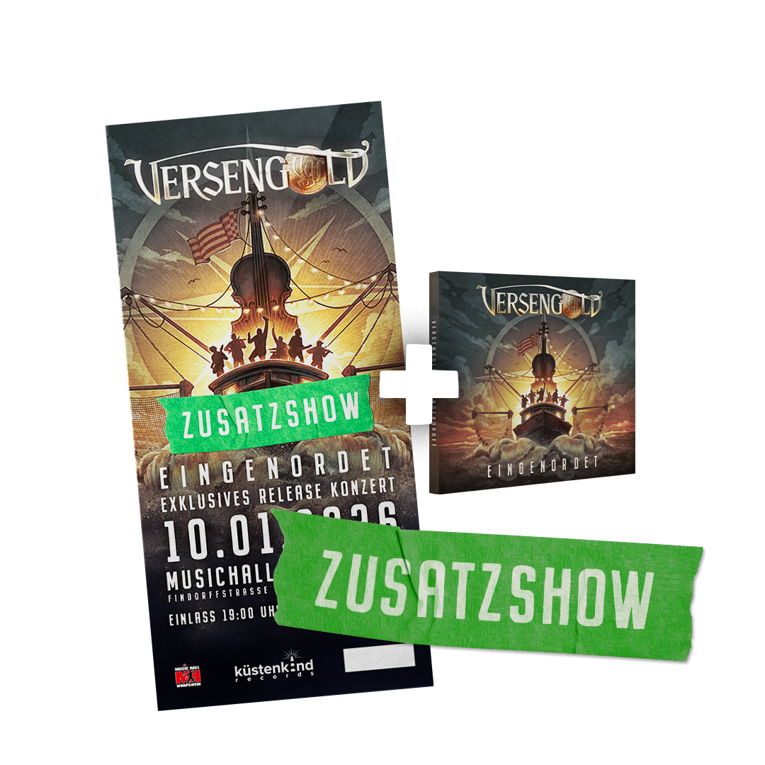 "Eingenordet" 2. Release-Konzert + CD Bundle | Versengold