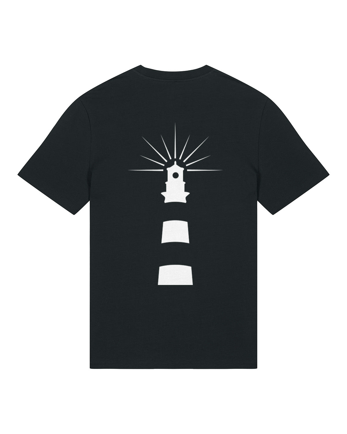 Leuchtturm T-Shirt schwarz