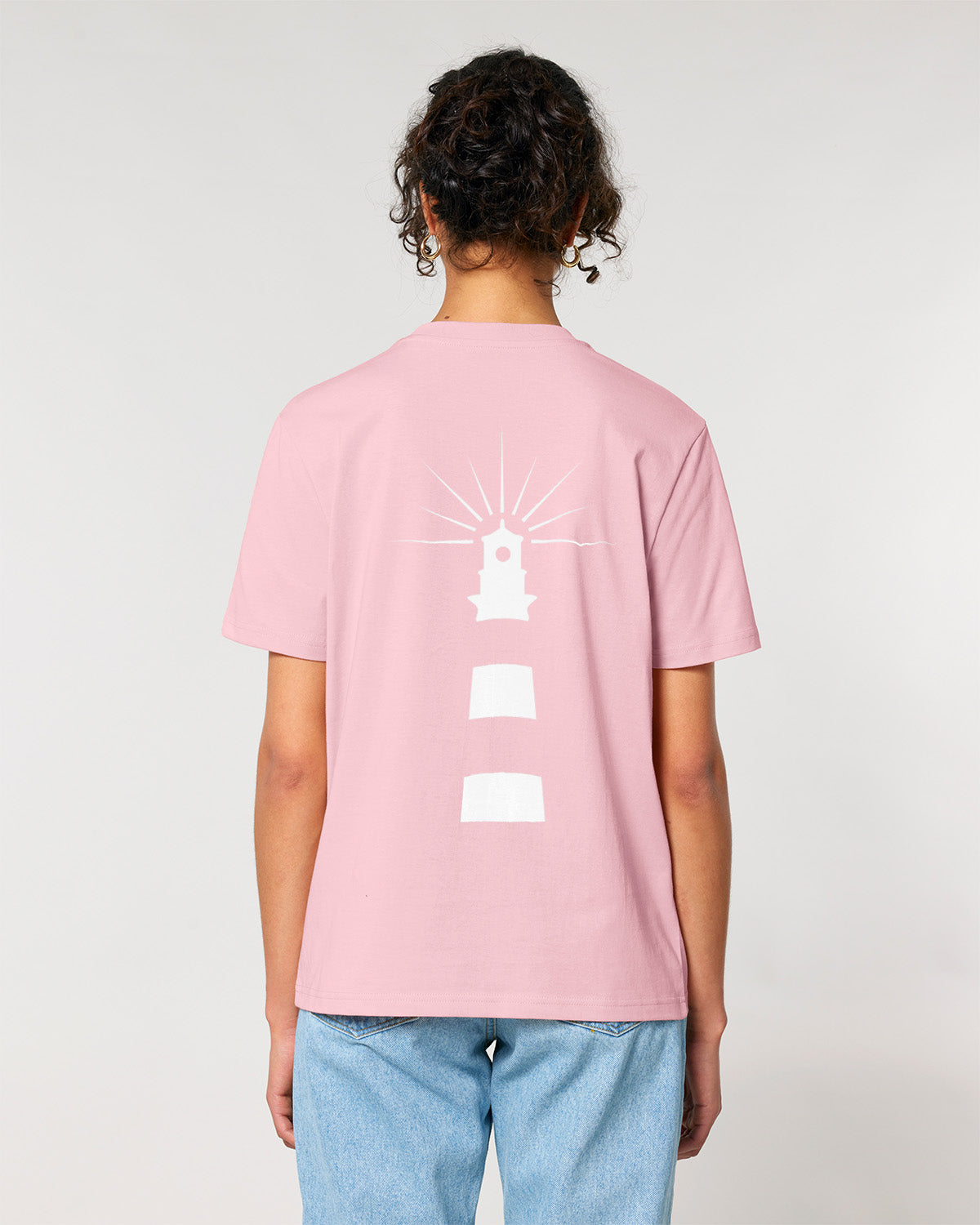 Leuchtturm T-Shirt rosa